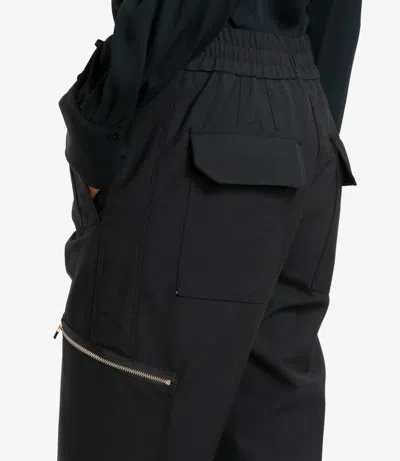 Semicouture Drawstring Sweatpants In Black