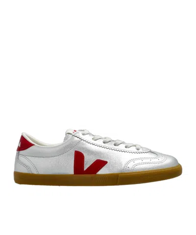 Veja Volley Low-top Sneakers In Silver