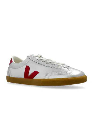 Veja Volley Low-top Sneakers In Silver