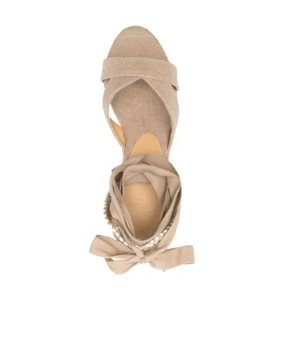 Castaã±er Bailey Canvas Espadrilles In Neutral