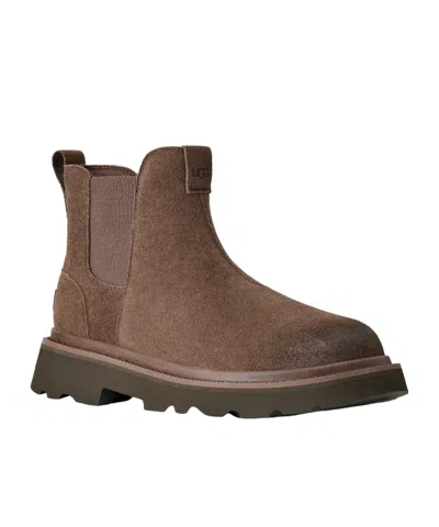 Ugg Flat Ankle Boots In Brown