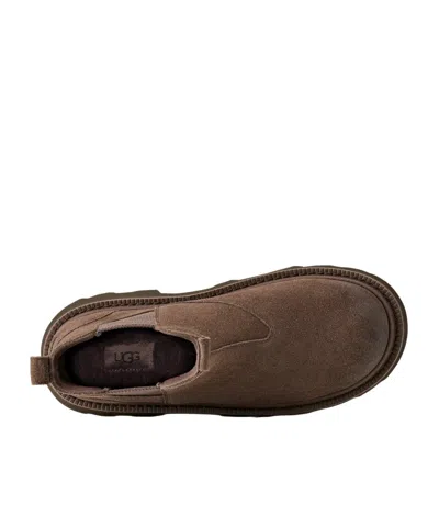 Ugg Flat Ankle Boots In Brown