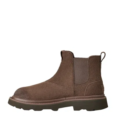 Ugg Flat Ankle Boots In Brown