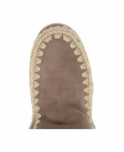 Mou Eskimo Bounce Platform Ankle Boot In Brown