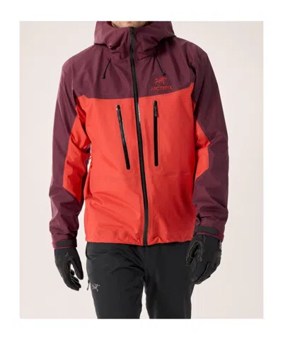 Arc'teryx Alpha Jacket In Brown