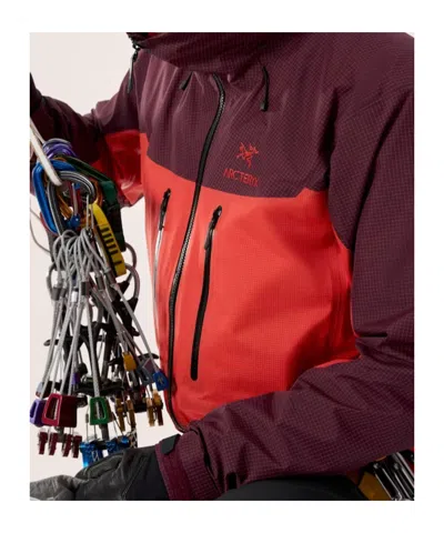 Arc'teryx Alpha Jacket In Brown