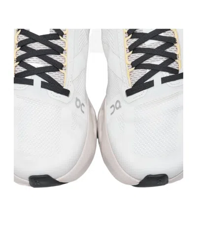 On Man Sneakers Light Grey Size 8 Textile Fibers In White