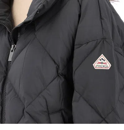 Pyrenex Quilted Down Jacket In Black