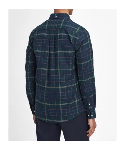 Barbour Check Pattern Shirt In Blue