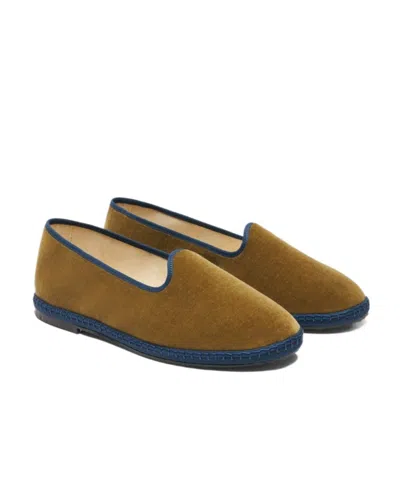 Scarosso William Iv Velvet Loafers In Brown