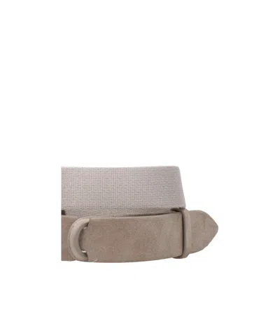 Orciani Nobuckle Suede In Brown