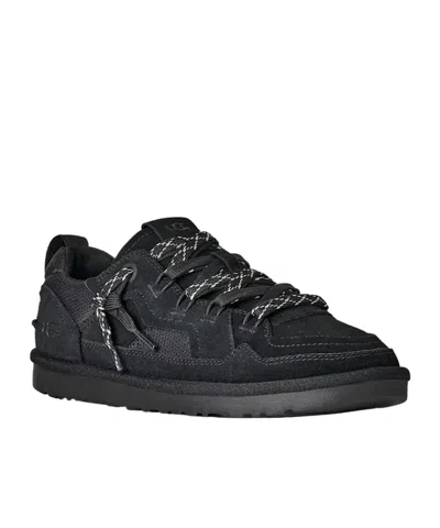 Ugg Suede Sneakers In Black