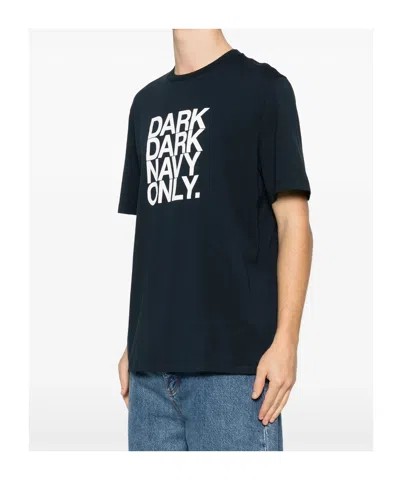 A.p.c. A. P.c. Printed T-shirt In Black