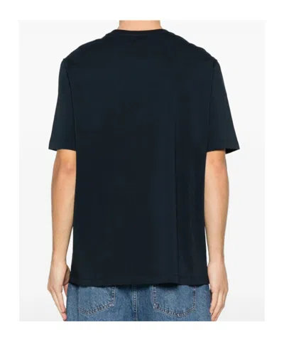 A.p.c. A. P.c. Printed T-shirt In Black