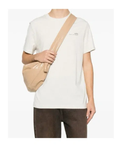 A.p.c. A. P.c. Logo-detail T-shirt In White