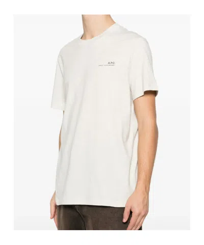 A.p.c. A. P.c. Logo-detail T-shirt In White