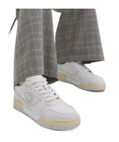 Coach New York White Synthetic Leather Soho Sneakers In Multi