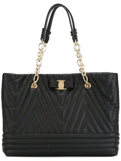 Shop Ferragamo Black