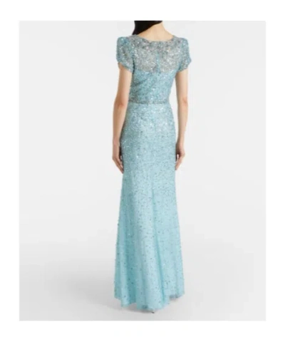 Jenny Packham Epoch Embellished Gown In Green
