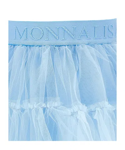 Monnalisa Kids' Ruffled Tutu In Blue