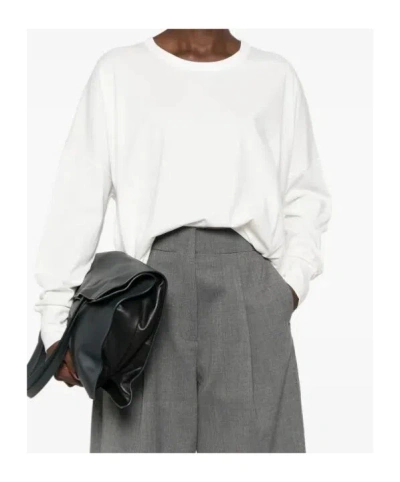 Studio Nicholson Long-sleeved T-shirt In White