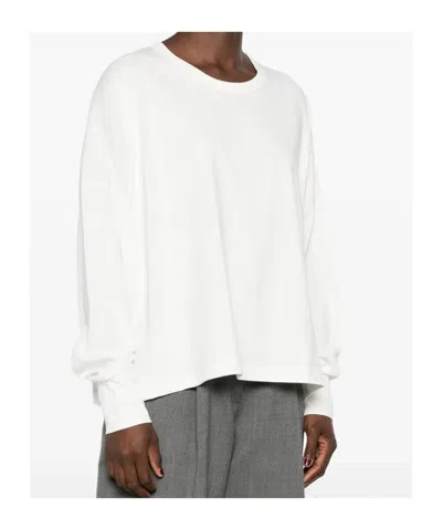 Studio Nicholson Long-sleeved T-shirt In White