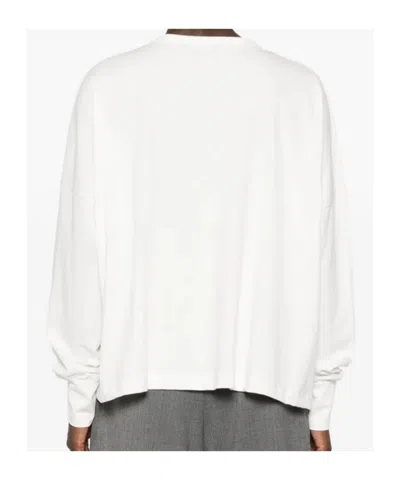 Studio Nicholson Long-sleeved T-shirt In White