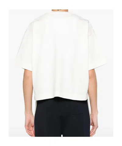 Autry White Solid Crew Neck T-shirt In White