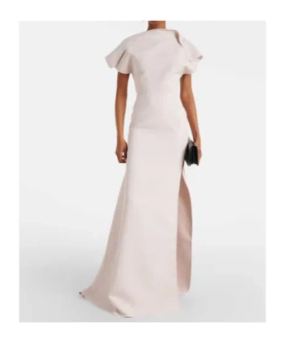 Maticevski Absolve Draped Gown In White