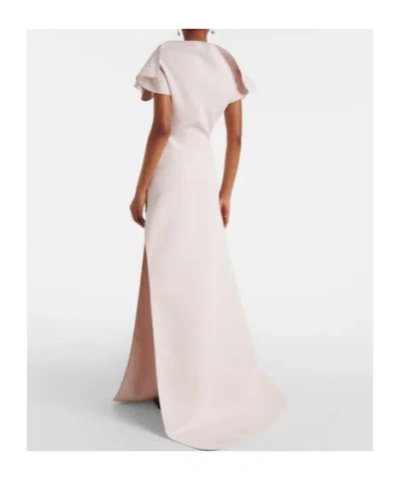 Maticevski Absolve Draped Gown In White