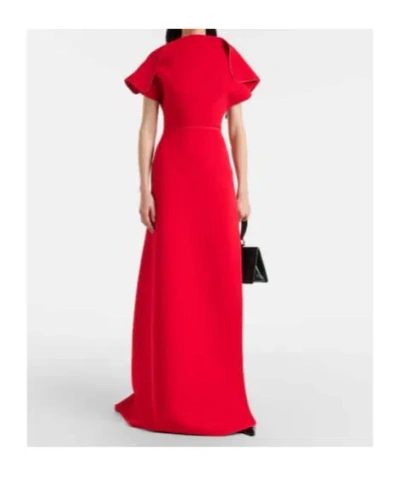 Maticevski Foldover Absolve Gown In Red