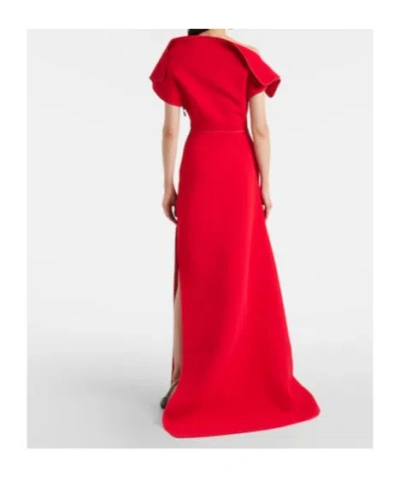 Maticevski Foldover Absolve Gown In Red