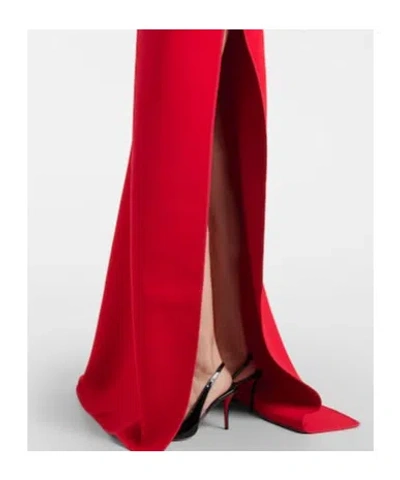 Maticevski Foldover Absolve Gown In Red