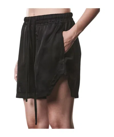 Thom Krom Drawstring Shorts In Black