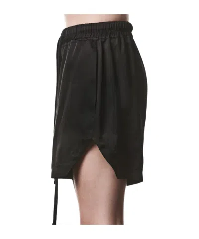 Thom Krom Drawstring Shorts In Black