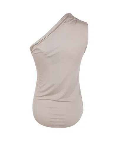 Thom Krom One-shoulder Top In Gray