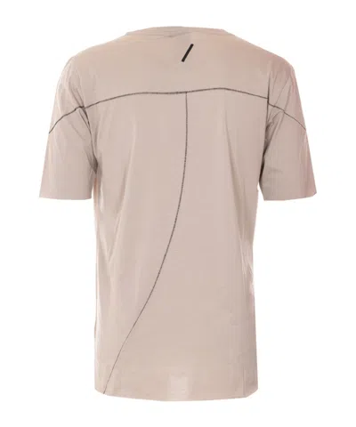Thom Krom Crew-neck Oversized T-shirt In Gold