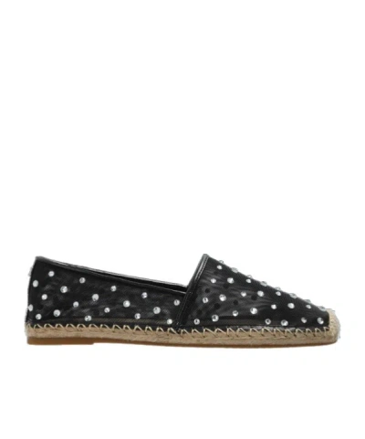 Michael Michael Kors Crystal-embellishment Espadrilles In Black