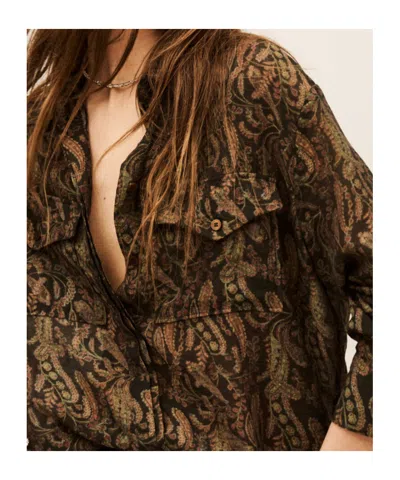 Bash Printed Shirt In Blue