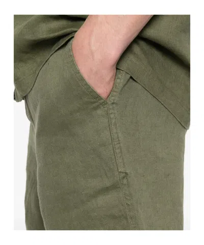Samsoe & Samsoe Sajabari Elasticated Shorts In Green