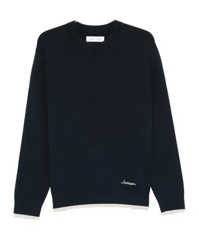 Samsoe & Samsoe Samsoe Samsoe Sarico Sweater In Blue