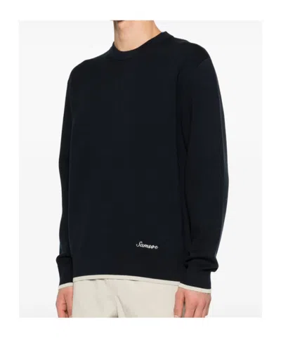 Samsoe & Samsoe Samsoe Samsoe Sarico Sweater In Blue