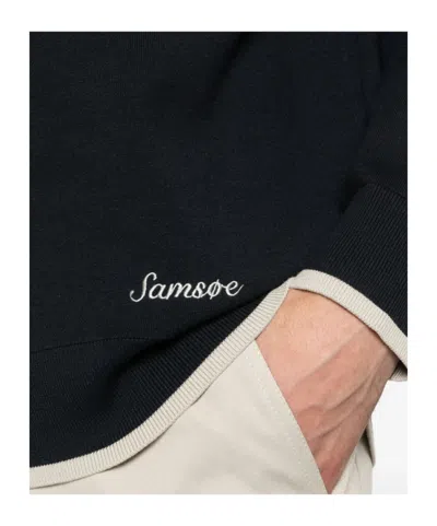 Samsoe & Samsoe Samsoe Samsoe Sarico Sweater In Blue