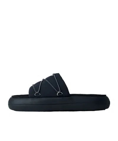 Moon Boot Icon Sandals In Blue