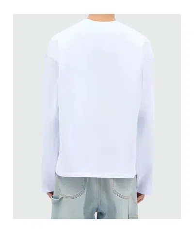 Msgm Graphic-print T-shirt In White