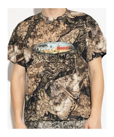 Roa Patterned T-shirt In Brown