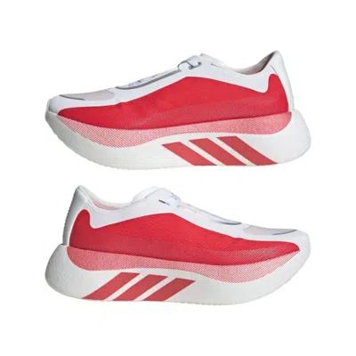 Adidas Originals Adidas Hyperboost Edge Running Shoes White Red Ss26
