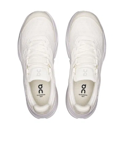 On Cloudnova Rift Sneakers In White