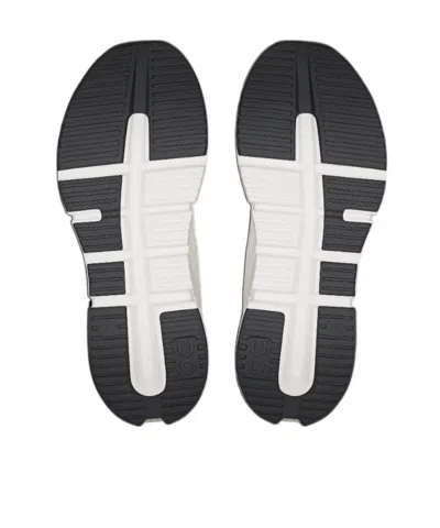 On Cloudnova Rift Sneakers In White