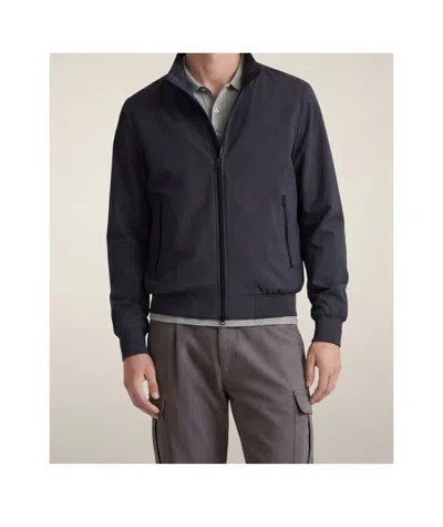 Save The Duck Tech Waterproof Bomber Jacket In Black